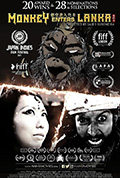 《Monkey Enters Lanka》封面