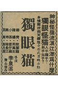 《独眼猫》封面