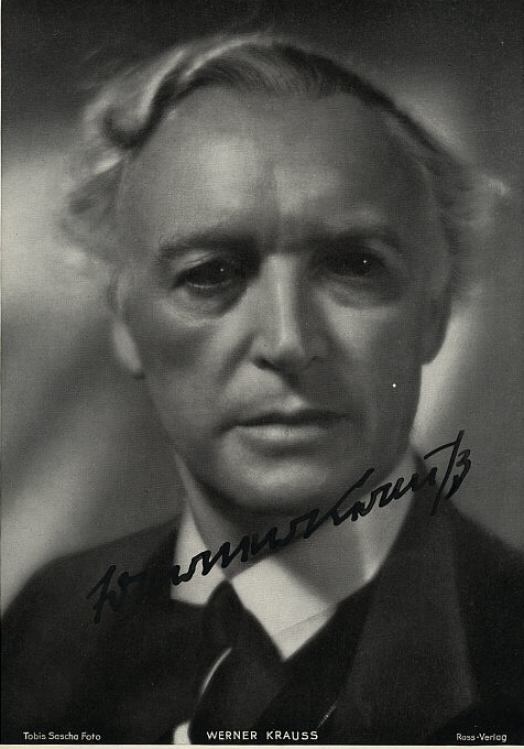 维尔纳·克劳斯 Werner Krauss照片