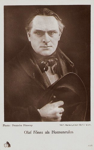 奥拉夫·方斯 Olaf Fønss照片