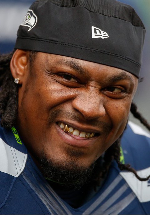 马歇尔·林奇 Marshawn Lynch照片